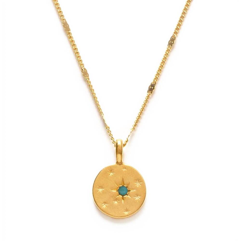 NEW AMANO STUDIO women's estrella necklace in turquoise